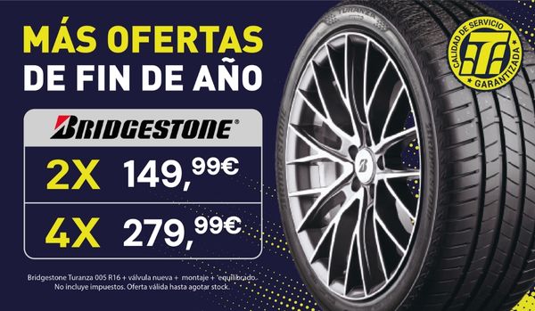 Promoción en Neumáticos Bridgestone